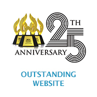 WebAward 25th anniversary outstanding website
